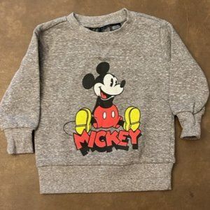 Mickey Mouse Sweatshirt, Size 12 months